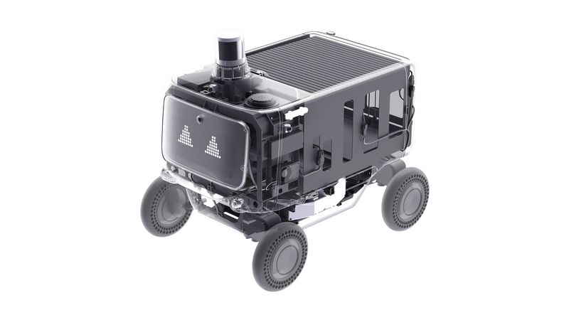 Avride delivery robot by Avride