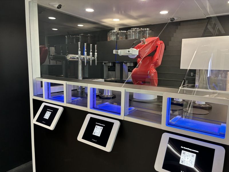Cafe X robotic coffee bar by Cafe X Technologies