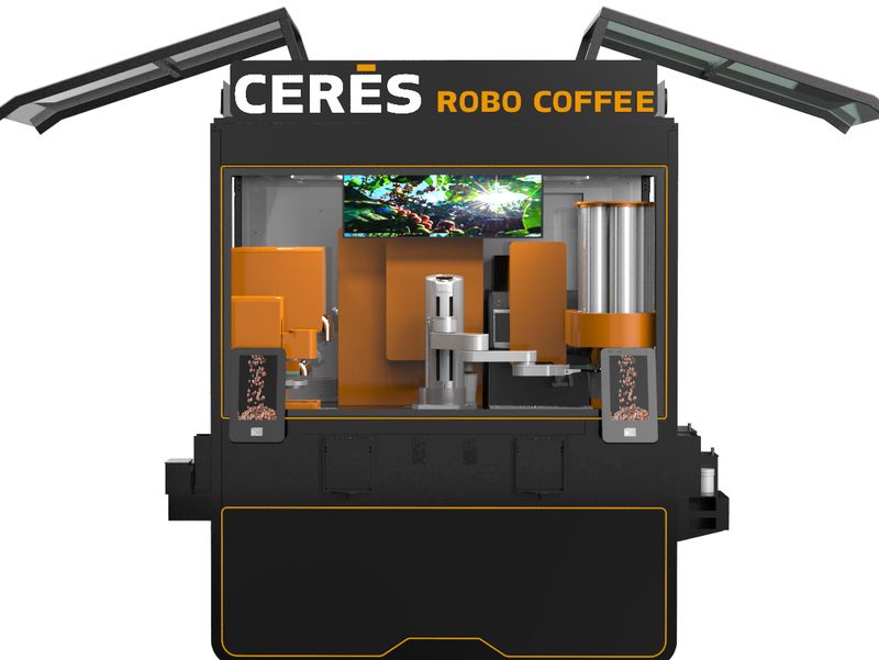 CERĒS Robo Coffee kiosk by CERĒS