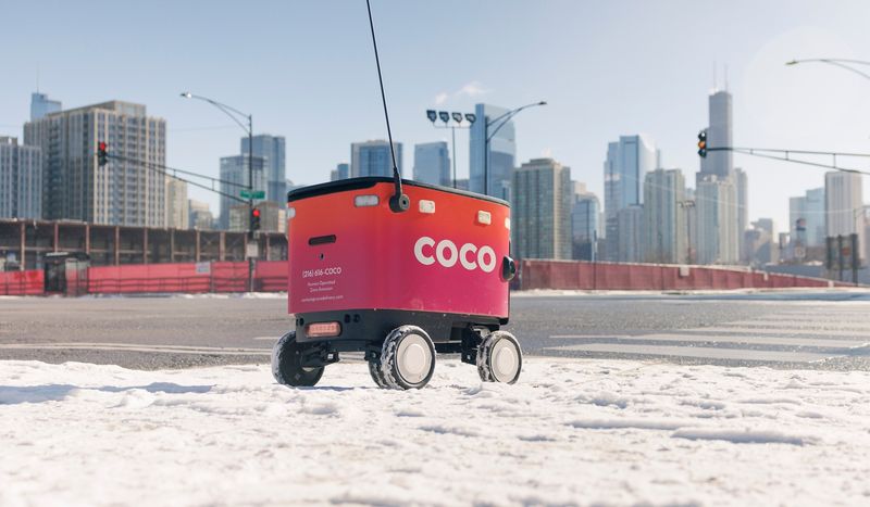 Coco delivery robot by Coco Robotics