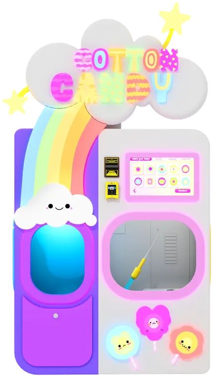 Cotton Candy Robot by Sweet Robo
